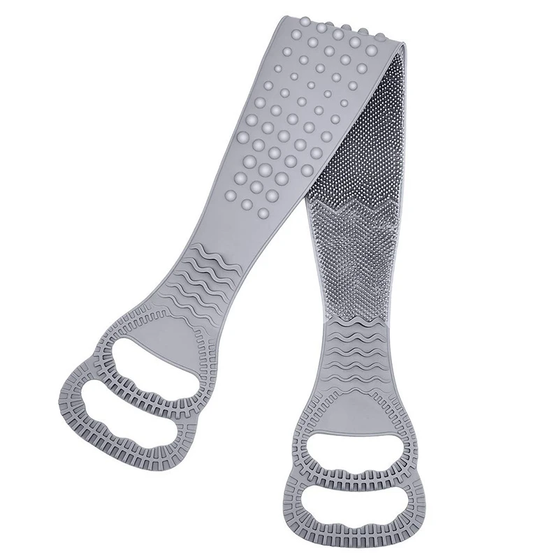 

Silicone Back Cleaning Brush For Shower, Easy To Clean, Ashes And Dirt Can Be Removed From All Parts Of The Body