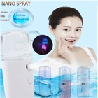 Увлажняющий спрей для лица, инструмент для ухода за кожей, наноувлажняющий спрей для лица, увлажнитель для лица, USB-пароварка