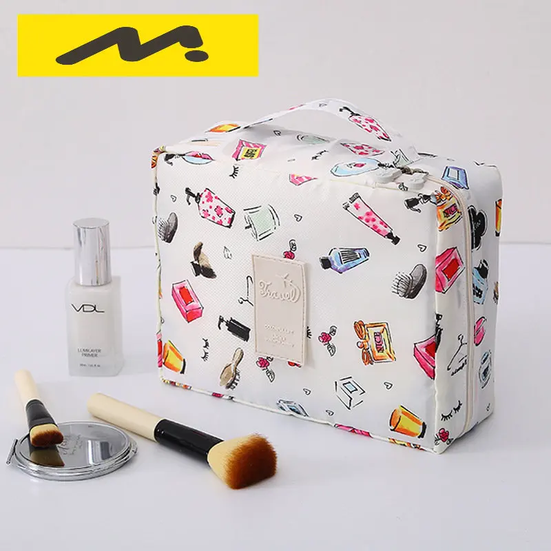 

Multifunction Women Outdoor Storage Bag Toiletries Organize Cosmetic Bag Portable Waterproof Female Travel Make Up Cases