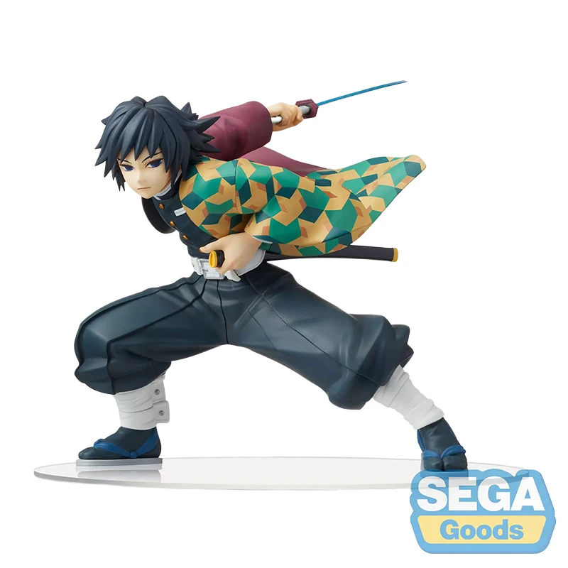 

In Stock Original Anime Figure 14cm SEGA Demon Slayer Tomioka Giyuu Figuras Anime Model Toy Desktop Decoration Doll
