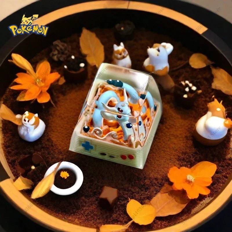 Колпачок для клавиш из смолы с изображением покемона персонаж аниме Dragonair-Dark 3D