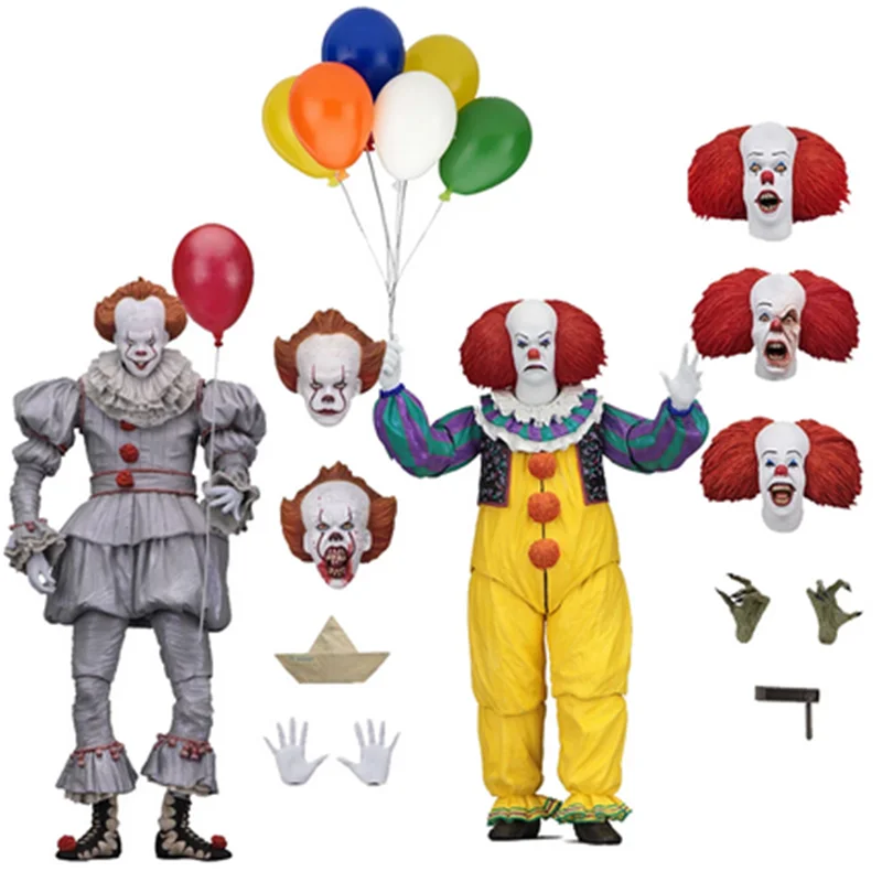 

Экшн-фигурка из фильма «ужас» NECA Joker с воздушными шарами Pennywise, модель игрушки для детей