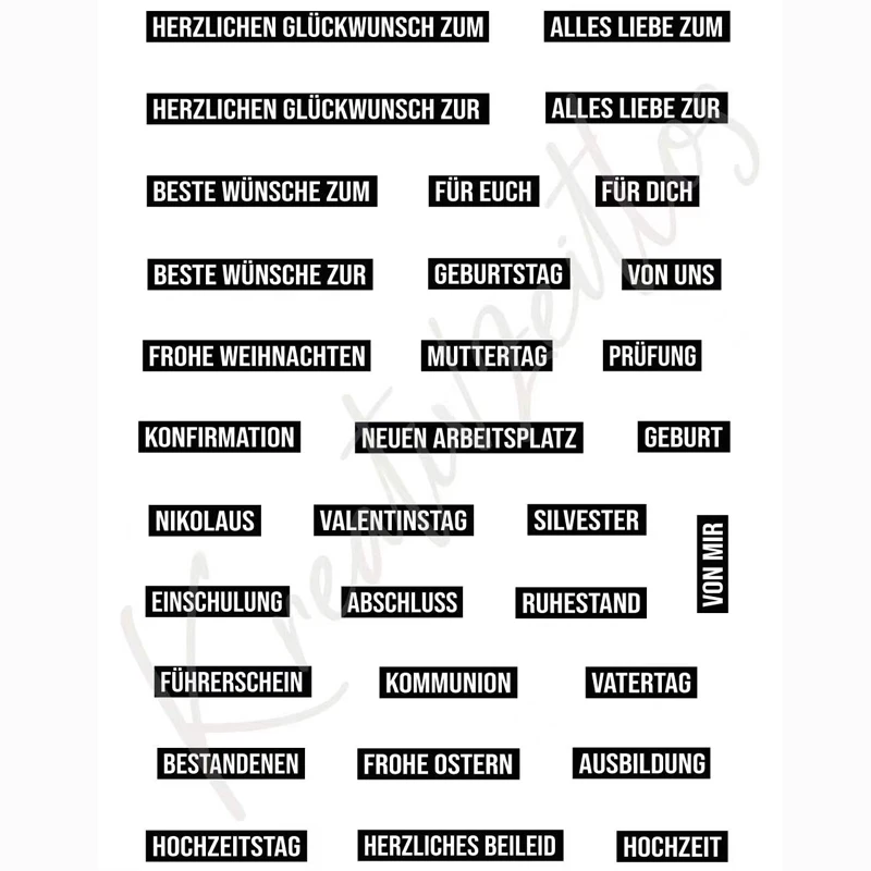 

KLJUYP печатки с птицами и чаем для скрапбукинга