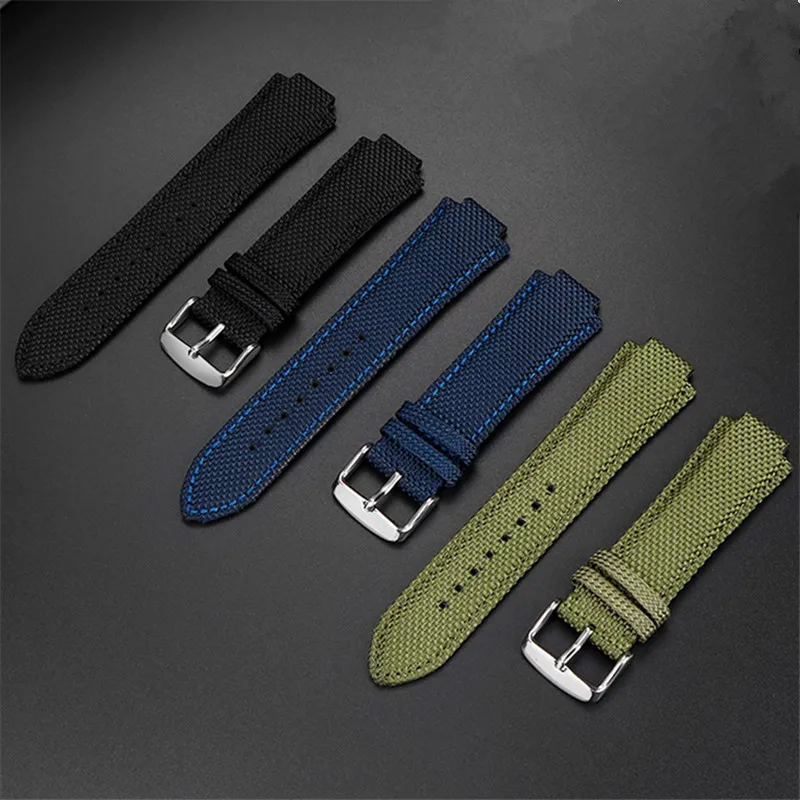 Передний нейлоновый задний ремешок для часов из натуральной кожи Casio