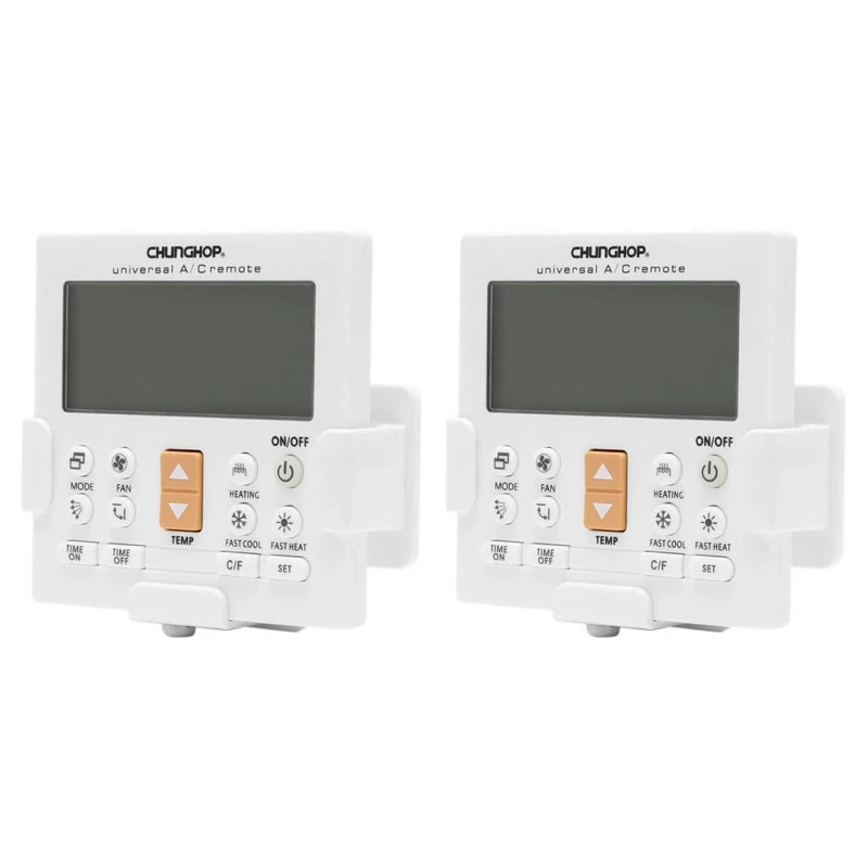 

2X CHUNGHOP Universal LCD A/C Muli Remote Control Controller For Air Conditioner K-650E
