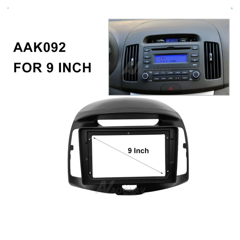 

9 дюймовая автомобильная аудиосистема навигация большой экран автомобильная навигация рамка модифицированная Панель подходит для Hyundai ...