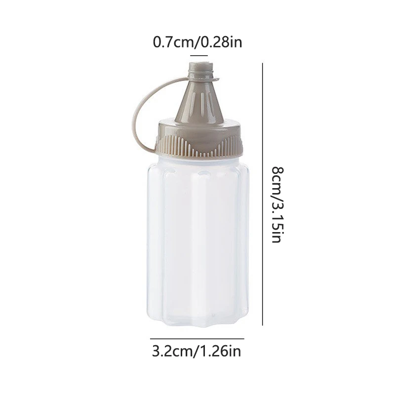 Мини-бутылочка для соуса 4 шт.