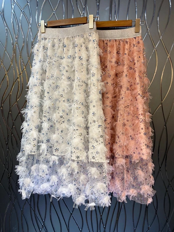 

2022 new women fashion sexy flower fairy dress casual skirt 515
