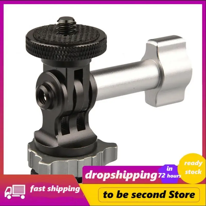 

Durable Mount Adapter Fix Camera Metal Cold Shoe Mount Sturdy Tripod Screw Cnc