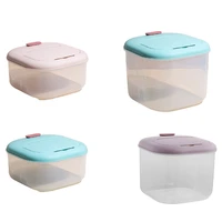 rice storage box sealed cereal dispenser insect proof moisture proof pet dog food storage box