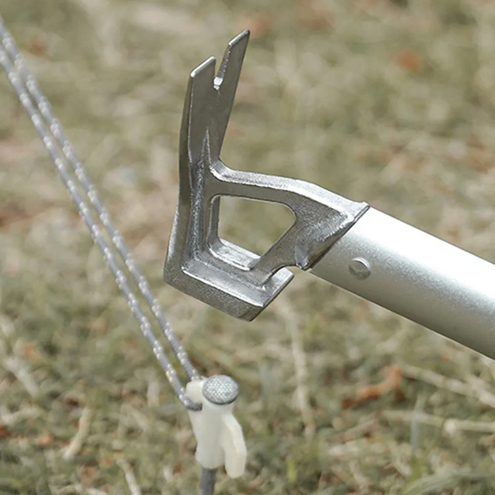 

Fishing Camping For Camping Tent Peg Hammer Mountaineering Raised Hammer Head Design Stainless Steel 1X Aluminum Alloy