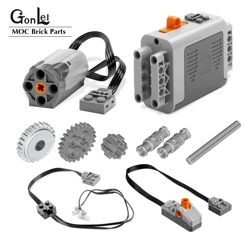 1 комплект высокотехнологичных двигателей MOC 8293 серии механической группы, мотор с силовыми функциями, строительные блоки для экскаватора 42006 1 комплект высокотехнологичных двигателей MOC 8293 серии механической группы, мотор с силовыми функциями, строительные блоки для экскаватора 42006