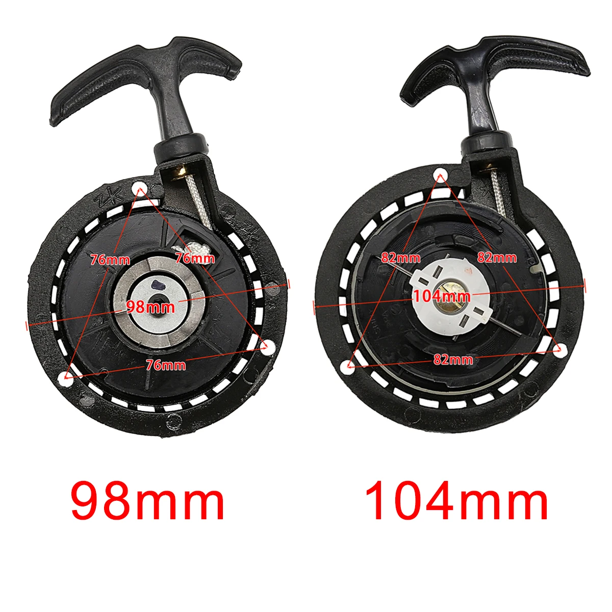 

Standard Black Pull Starter Part For 47cc 49cc 2 Stroke Engine ATV Quad Go Kart Dirt Pocket Mini Bike Motorcycle Parts