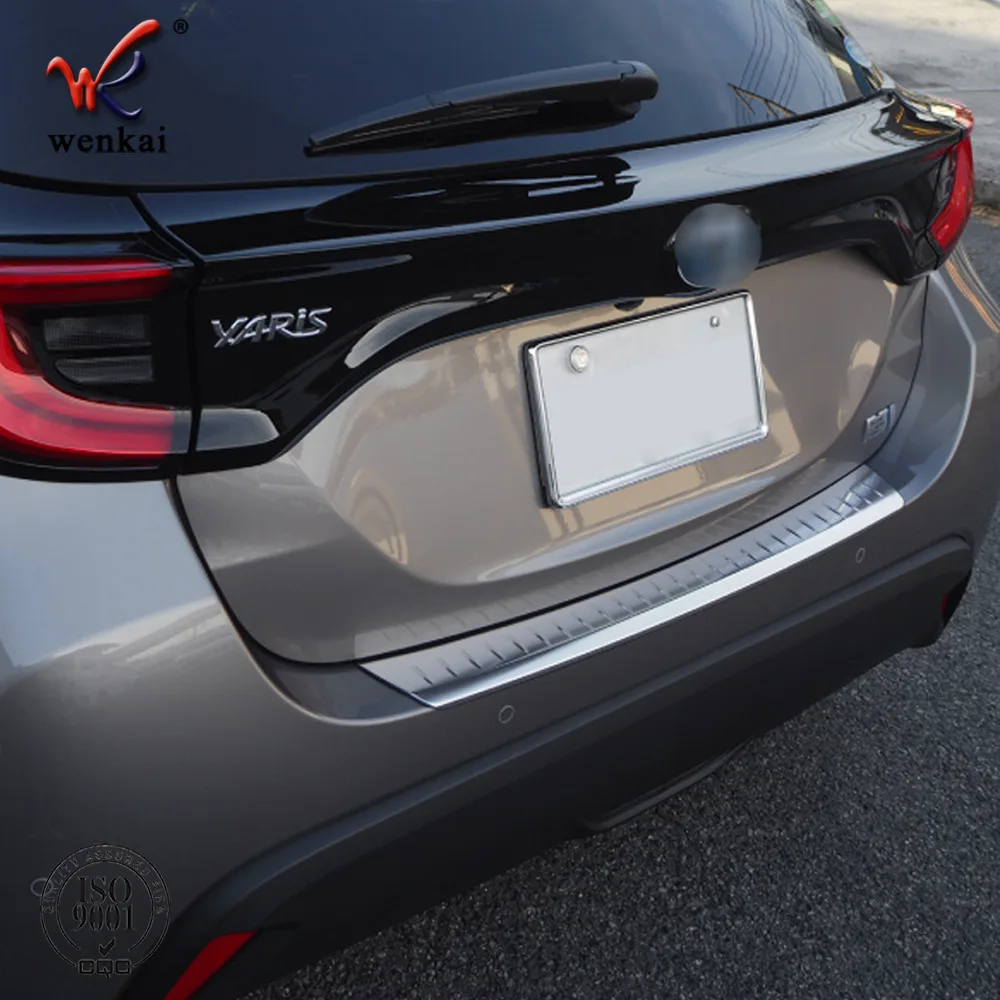 Внешний защитный бампер для Toyota Yaris 2020 2021 из нержавеющей стали