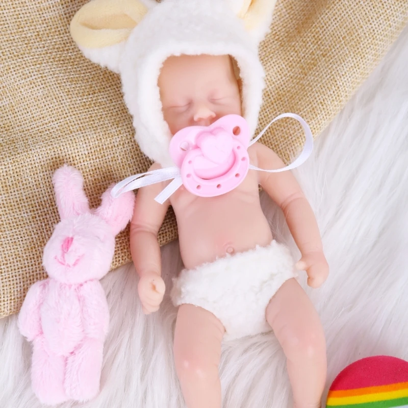 6-дюймовая кукла Life Like Reborns игрушка для маленьких девочек с закрытыми глазами
