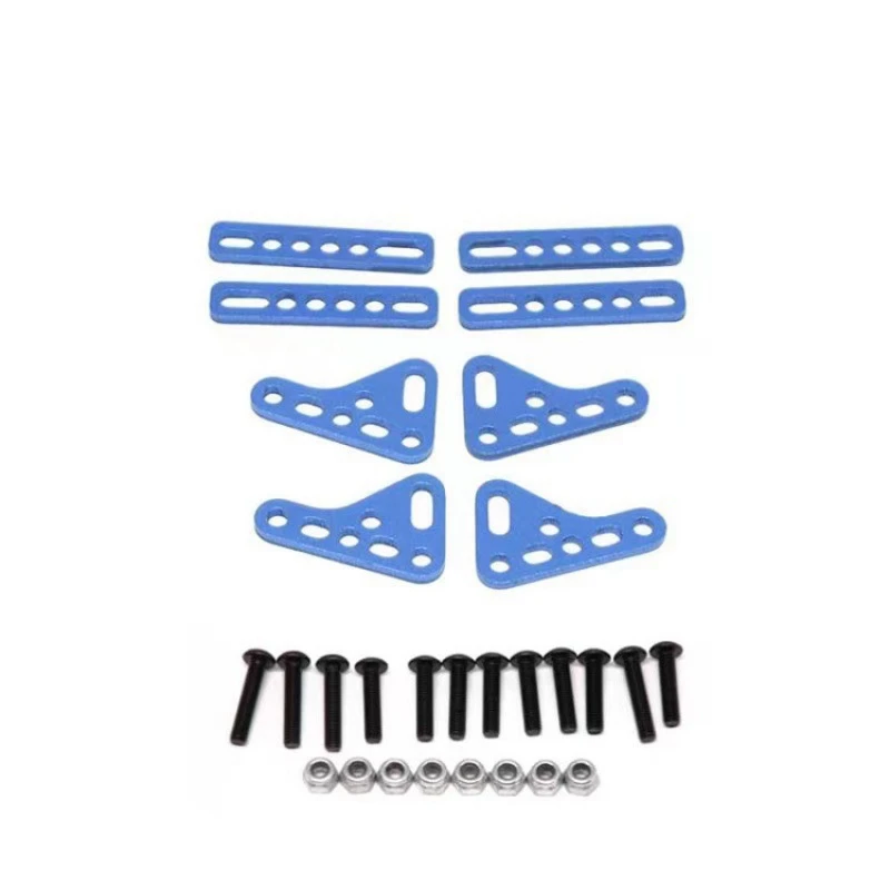 

For SCX10 TRX4 TRX6 1/8 1/10 Remote Control Climbing Car Metal Double Shock Absorbers Bracket Damper Mount Stand