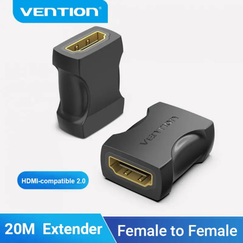

2023 New 4K HDMI 2.0 Female to Female Connector Cable Extension Adapter Coupler for PS4/3 TV Switch HDMI-compatible Extender