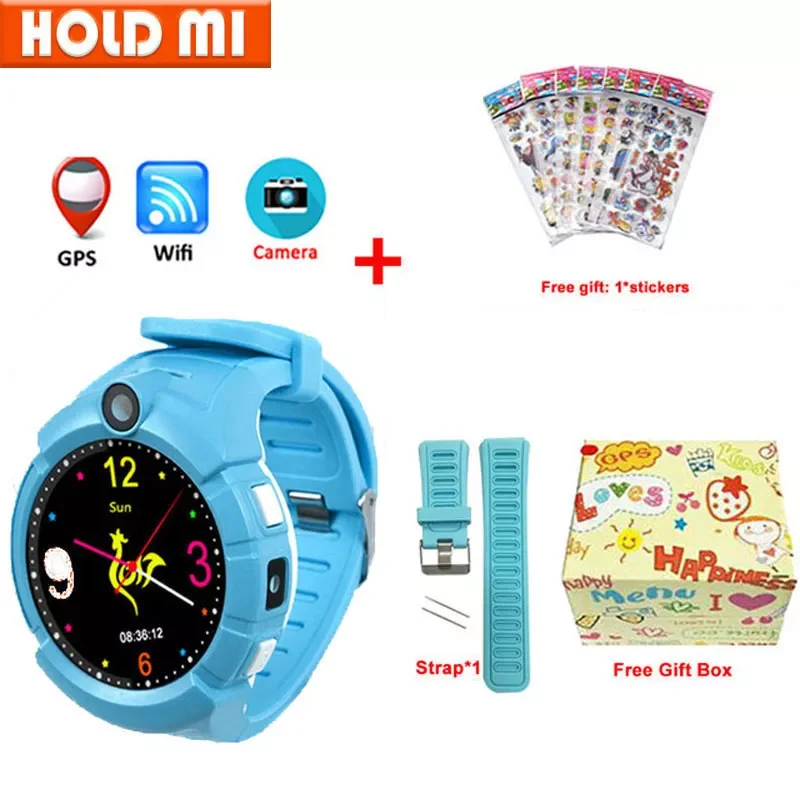 

Kids Smart Watch with Camera GPS WIFI Location Child smartwatch SOS Anti-Lost Monitor Tracker baby WristWatch pk Q360