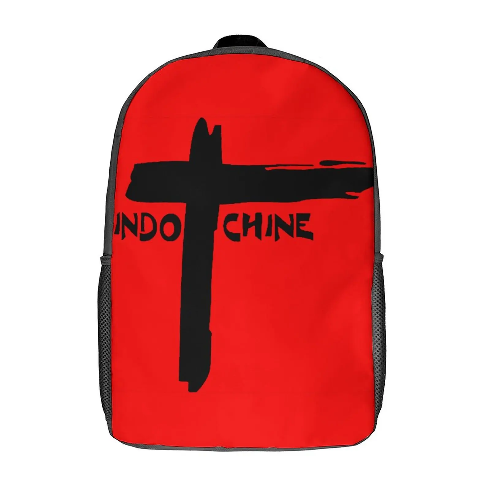 

Indochine Band Pop Rock 17 Inch Shoulder Backpack Vintage Sports Activities Top Quality Secure Cozy Infantry Pack