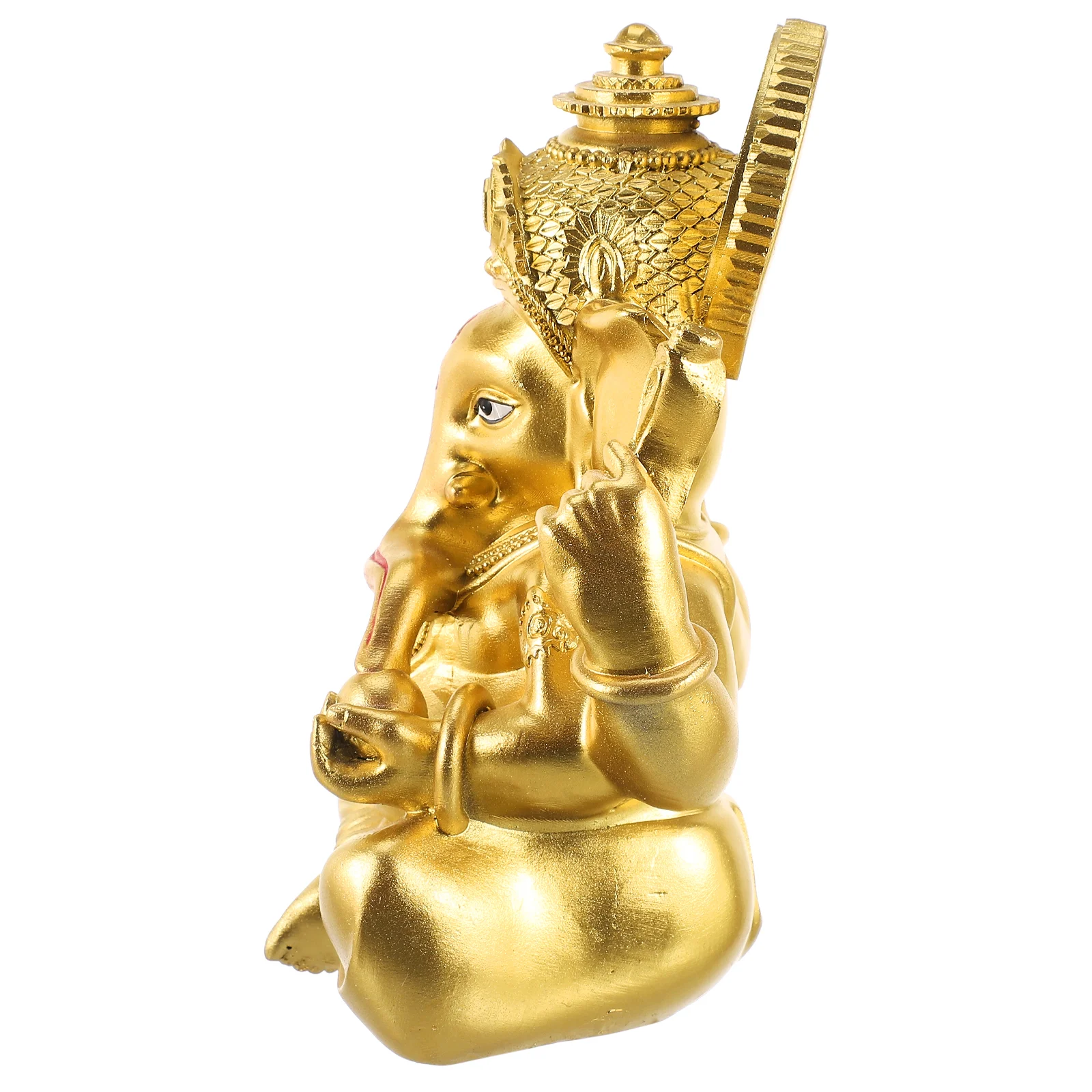 

Statue Ganesha Elephant Ganesh Lord Sculpture Hindu Statues Godidol Indian Decoration Figurine Car Blessing Ornamentdecor