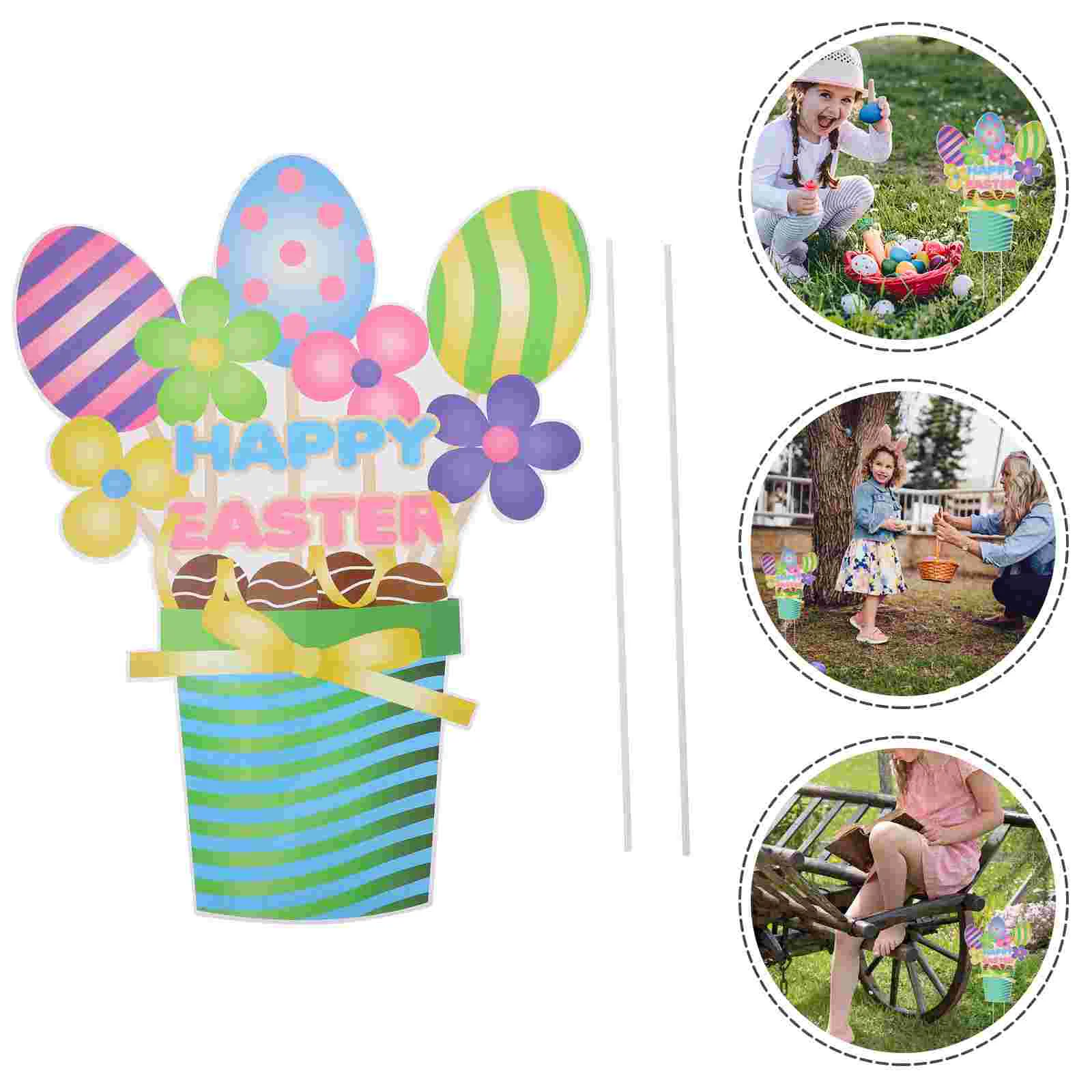 

1pc Garden Sign Adorable Exquisite Sign Sign Decoration for Party