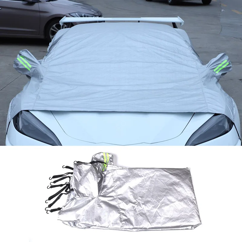 

Polyester Taffeta Outdoor Waterproof Car Cover Windshield Car Coat Casing For Chevrolet Corvette C8 Stingray Z51 Z06 2020-2022