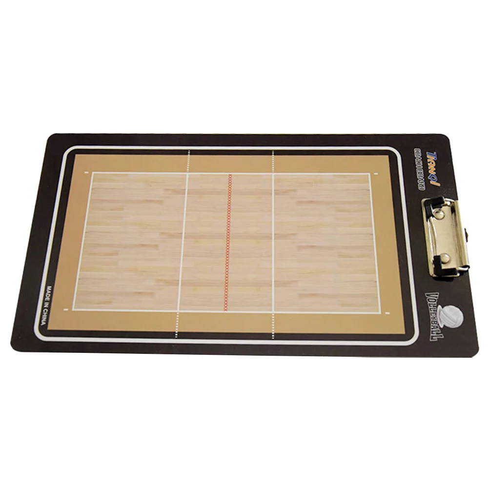 

Volleyball Board Erasable White Boards Match Supply Coaches for Tactics Pvc Clipboard Portable Plastic