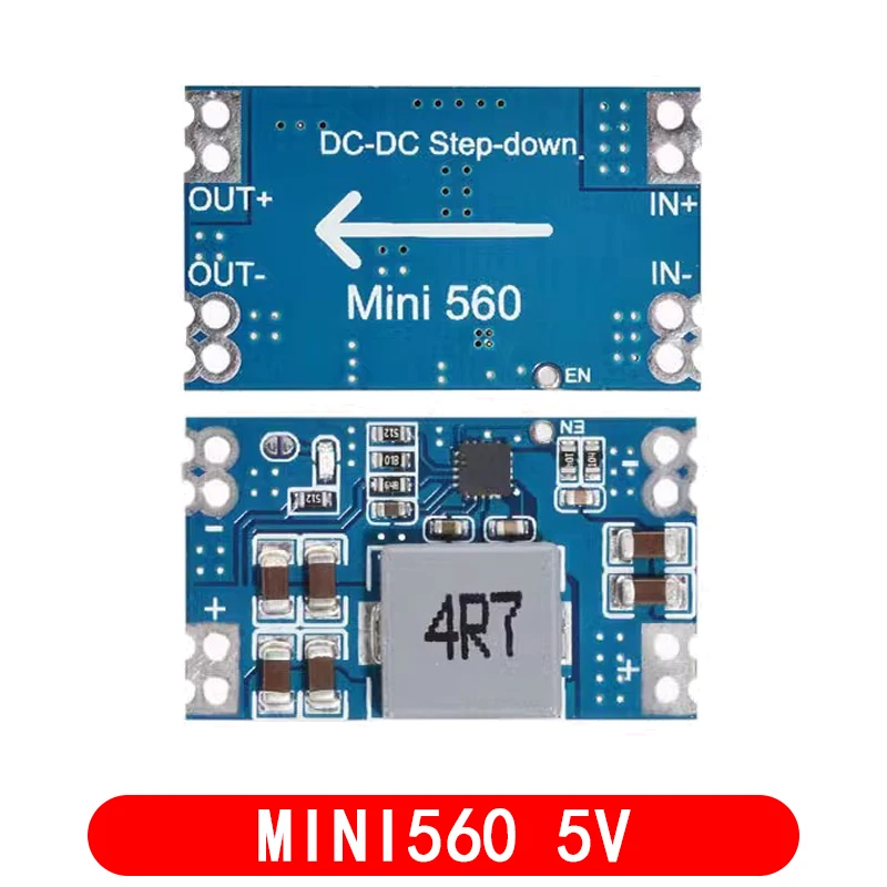 Mini560 5A высокоэффективный выход 3 В 5 9 12 понижающий цифровой преобразователь