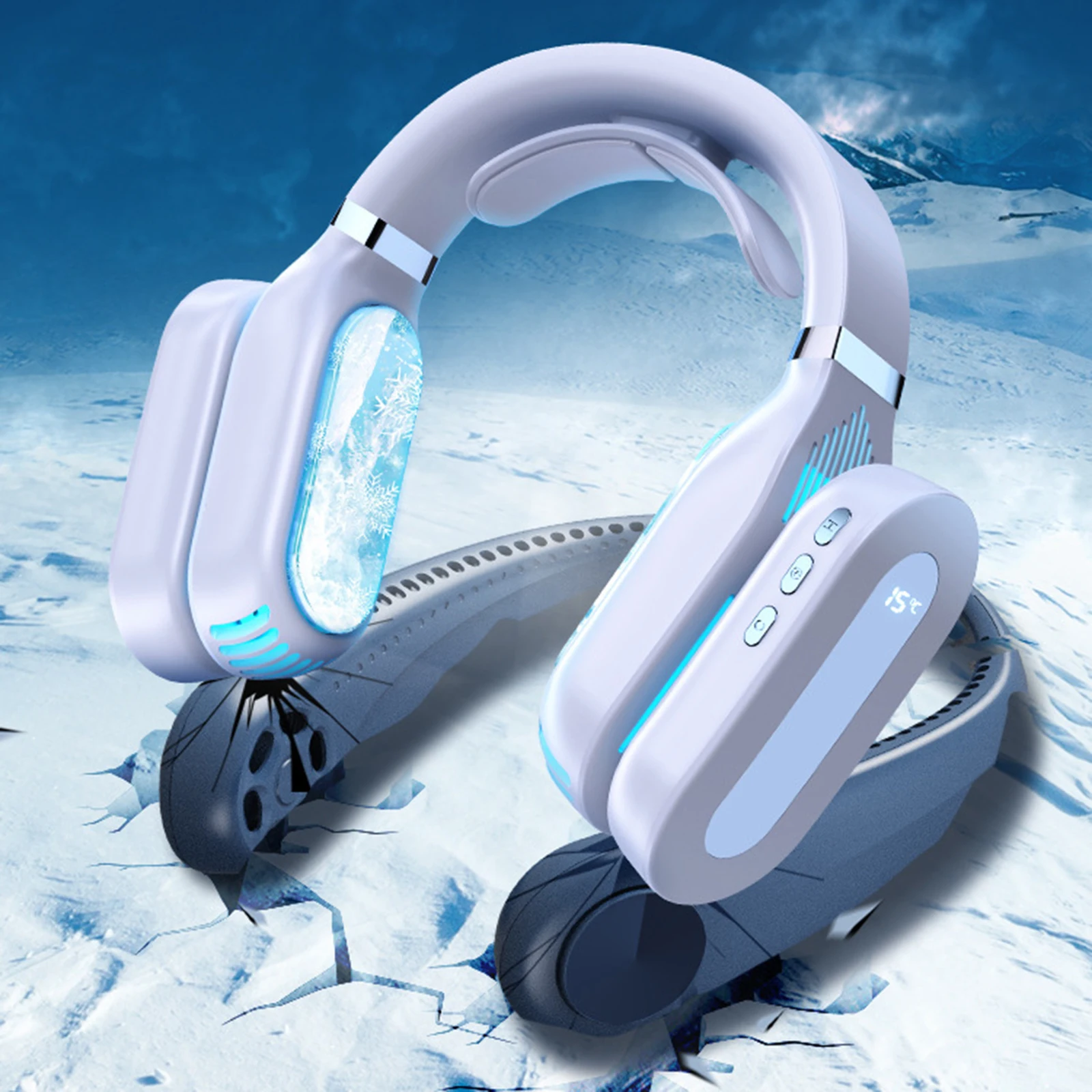 Портативный спортивный охладитель для рук шейный вентилятор с USB-зарядкой