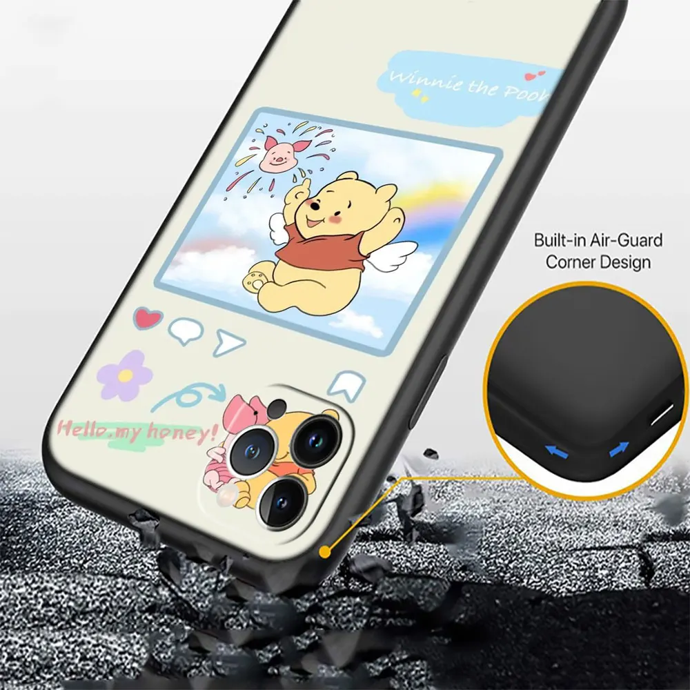 56WS Kubuś Puchatek dla Xiaomi Mi POCO M6 F5 F6 X6 C65 C55 C51 C50 Redmi Note 13 13C A3 A3X Pro Plus