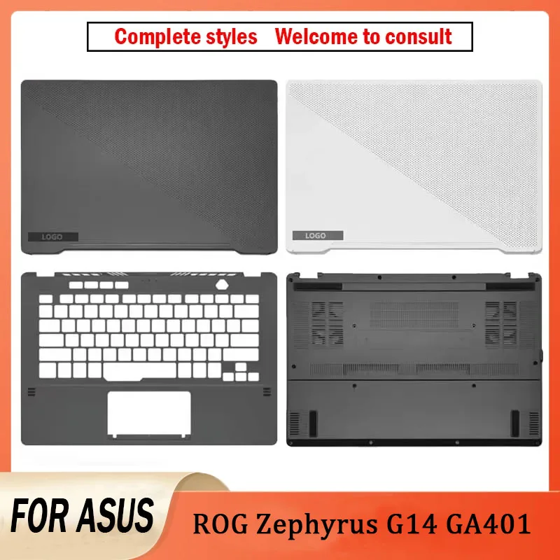 Новый верхний чехол для ноутбука ASUS ROG Zephyrus G14 GA401 задняя крышка ЖК-дисплея упор