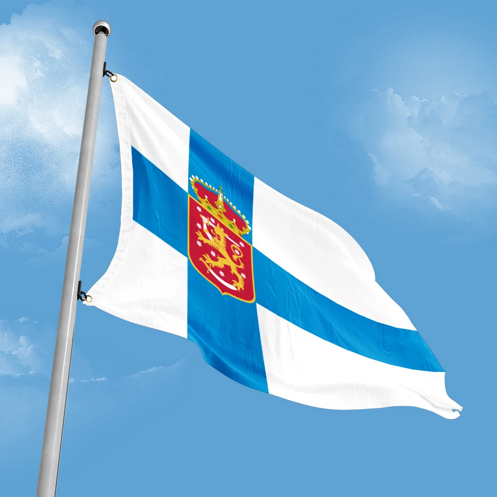 Флаг Финляндии 1918-1920 (State) 3 фута x 5 футов полиэстер баннер полет 90*150 см