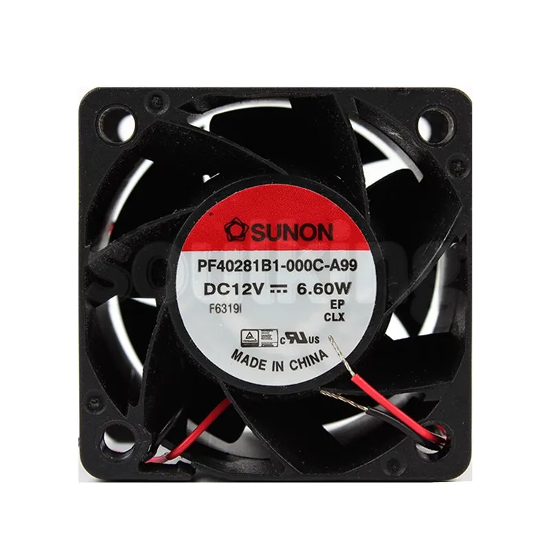 

PF40281B1-000C-A99 4028 12V 6.60W DC cooling fan 6 Month Warranty