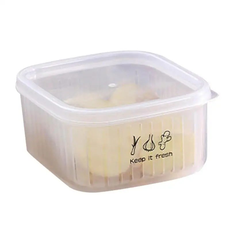 

Контейнеры для фруктов в холодильнике, герметичные контейнеры для хранения фруктов и овощей для сохранения и сохранения лукового имбиря