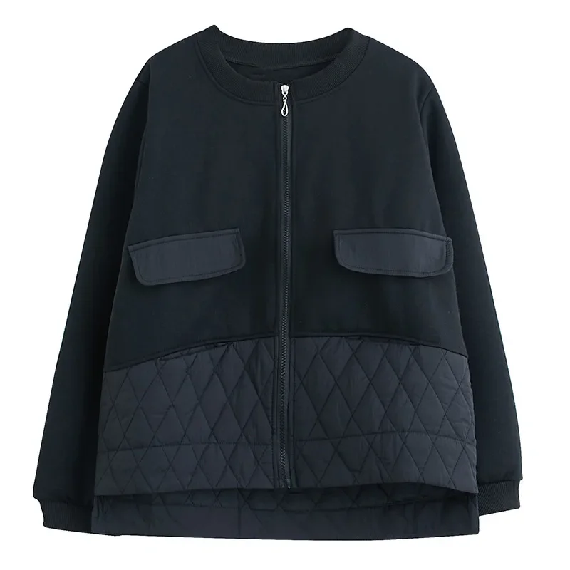 2024 новый стиль корейская версия свободная посадка короткая куртка больших