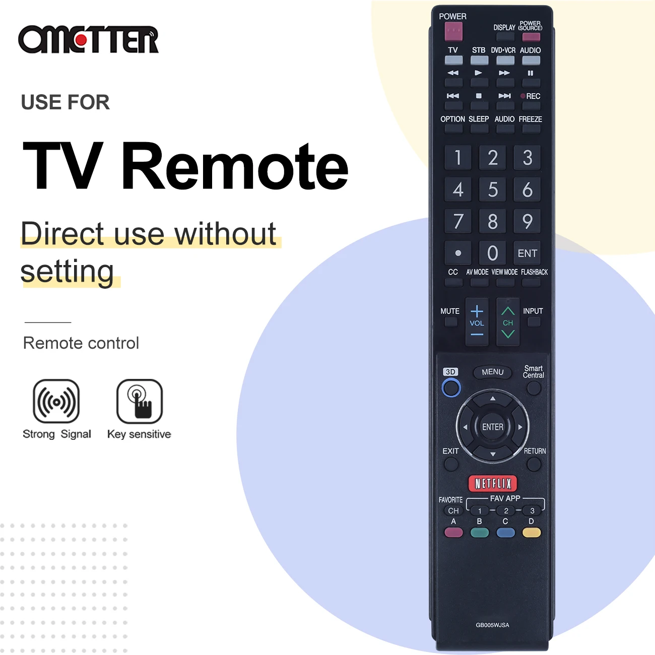 Новый пульт дистанционного управления GB005WJSA для Sharp TV LC90LE745U LC80LE844U LC80LE632U LC80LE633U LC70C8470U Fernbedienung