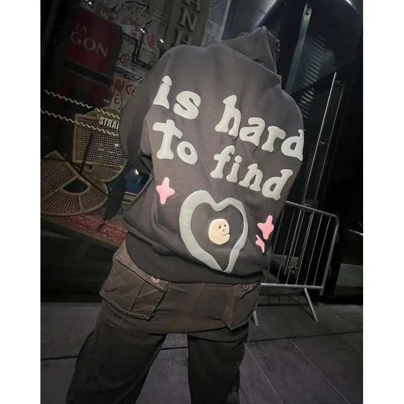 

New Street puff print hoodies 3D Y2k Clothes Tops Sweatshirt Women Goth Streetwear Grunge Harajuku Clothing Oversized Hoodie