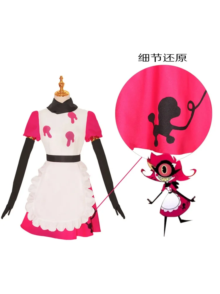 Милый Дьявол Нифти Аниме Хазбин Нифф Косплей Костюм Ролевая игра Одежда Униформа