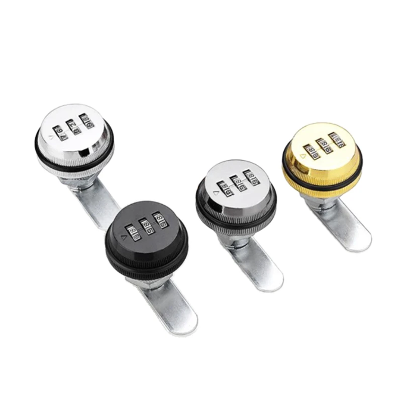 3-значный кодовый кулачковый замок 30 мм с паролем без ключа механические замки