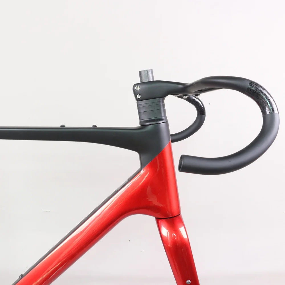 Полный скрытый трос дисковый тормоз гравийная рама велосипеда GR044 металлическая