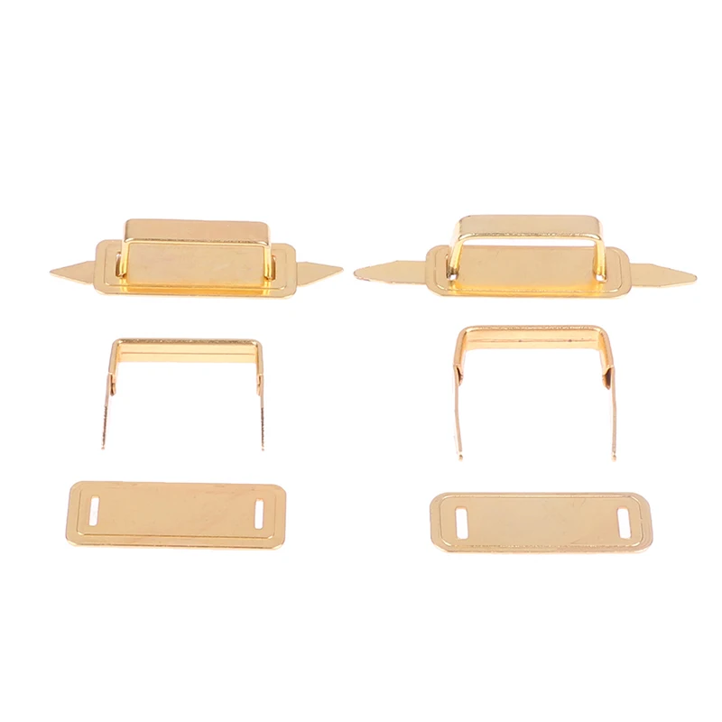 

50PCS Arch Bridge Handle Base Leather Bag And Suitcase Accessories Replacements Metal Arch Bridge Shape Handle Base