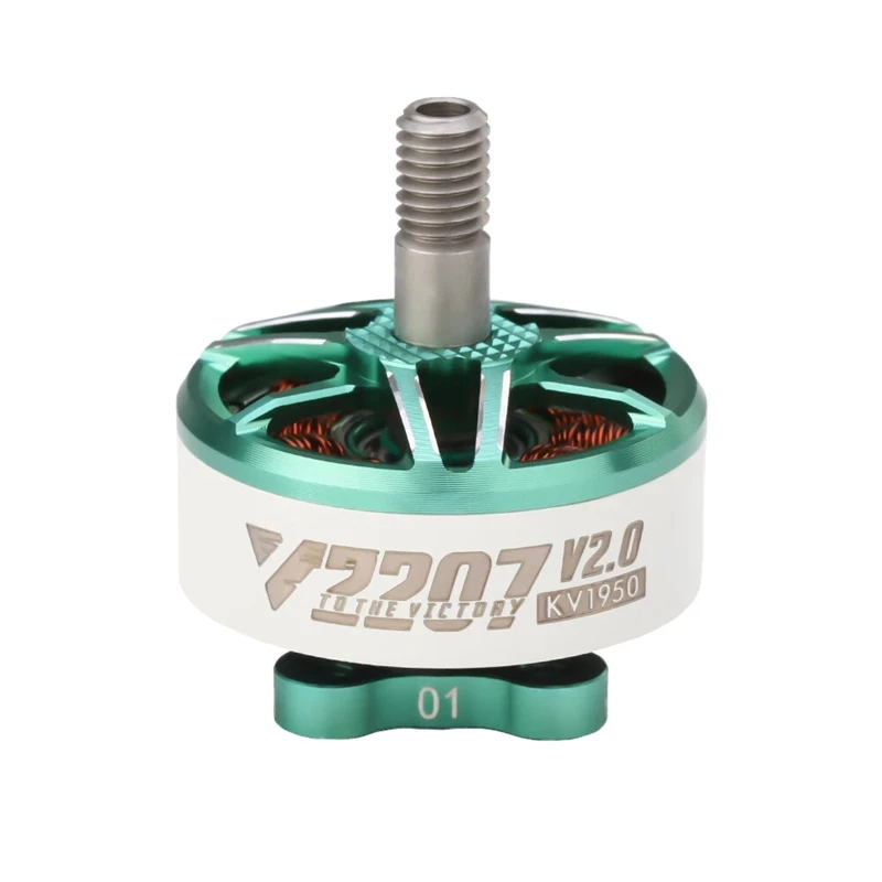 T-Motor Velox V2207 V2 2207 1750KV 1950KV 5-6S / 2550KV 4S бесщеточный двигатель для FPV гоночного дрона