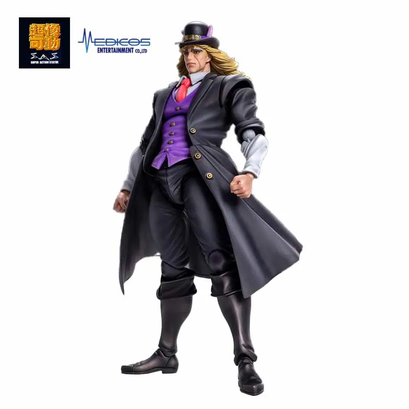 

in stock Original Genuine MEDICOS E Robert Edward O Speedwagon JoJo's Bizarre Adventure 17CM PVC Action Anime Figure Model Toys