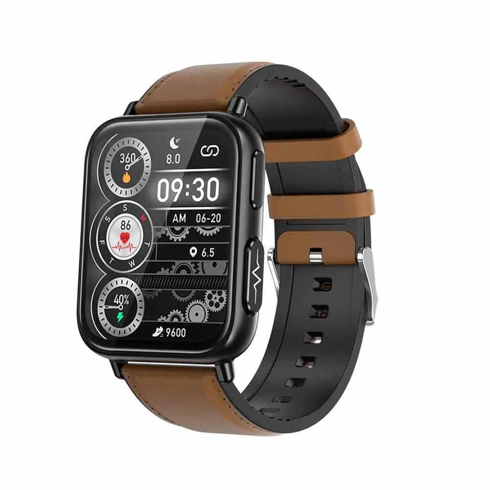 

Смарт-часы TK10 для мужчин и женщин, неинвазивные фитнес-часы с ЭКГ и ППГ, с тонометром, пульсометром, тонометром