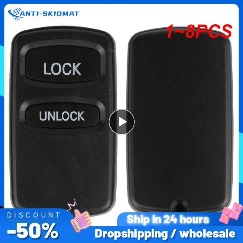 

1~8PCS Dandkey Replacemnet Remote Key Shell Case For Mitsubishi Lancer Outlander Pajero V73 Galant Montero Sport 2 Buttons 2000