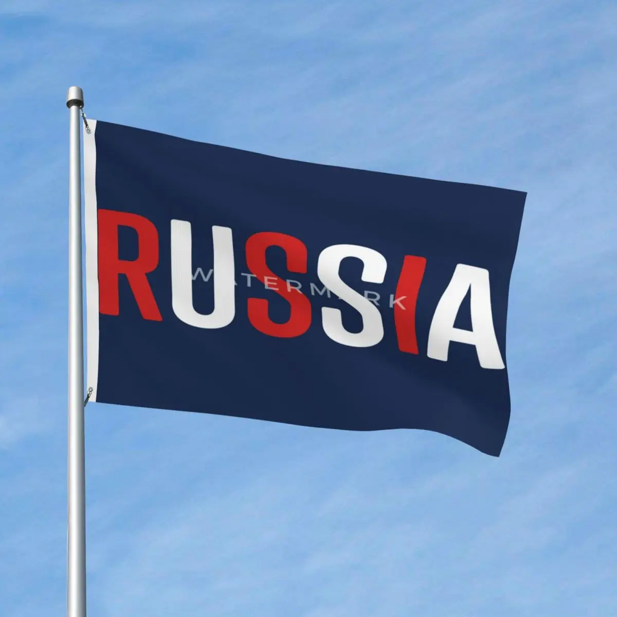 

R-U-S-S-I-A декор с флагами винтажная уличная газонная устойчивая к выцветанию легкая изящная