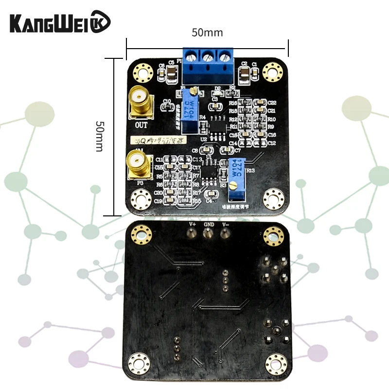 Высокочастотный модуль фильтра с выемкой 50 Гц кондиционирование сигнала
