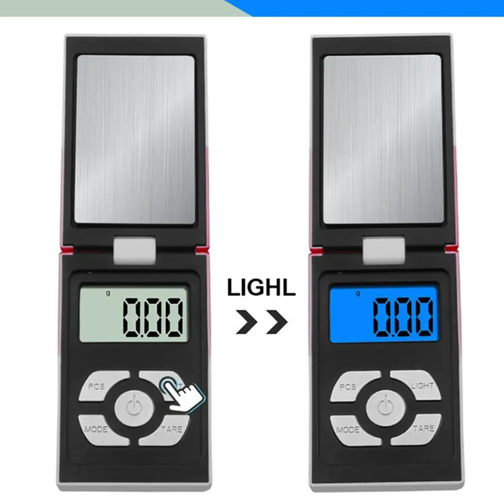 Электронные цифровые ювелирные мини-весы 500 г/0 01 г для зеркального веса Карманные