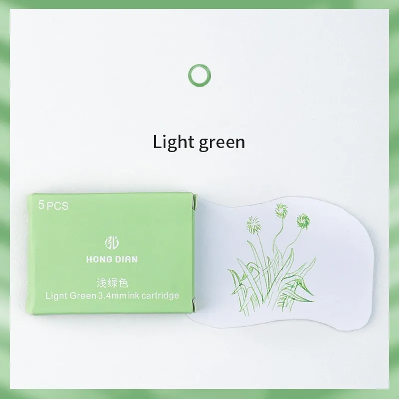 

HONGDIAN цветные чернильные картриджи для перьевых ручек