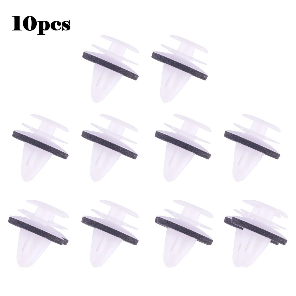 

10Pcs Car Door Panel Moulding Trim Clips Grommet Fastener Rivets For Nissan Door Panel Retainer Clips Accessories